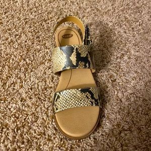 Snake Skin Sandals